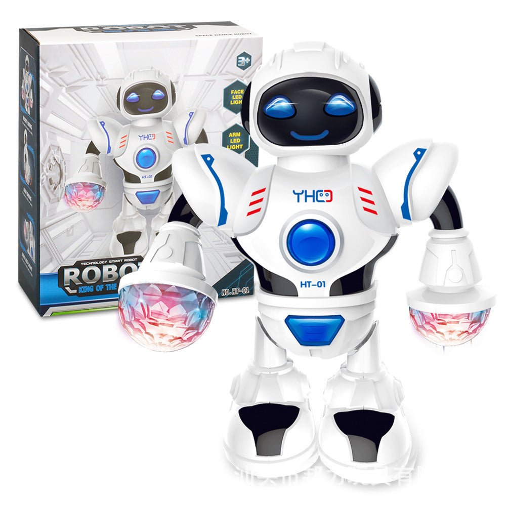 Electric Hyun Dancing Robot Toy – Musical Robot with LED Lights & Interactive Dance Moves
