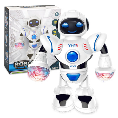 Electric Hyun Dancing Robot Toy – Musical Robot with LED Lights & Interactive Dance Moves