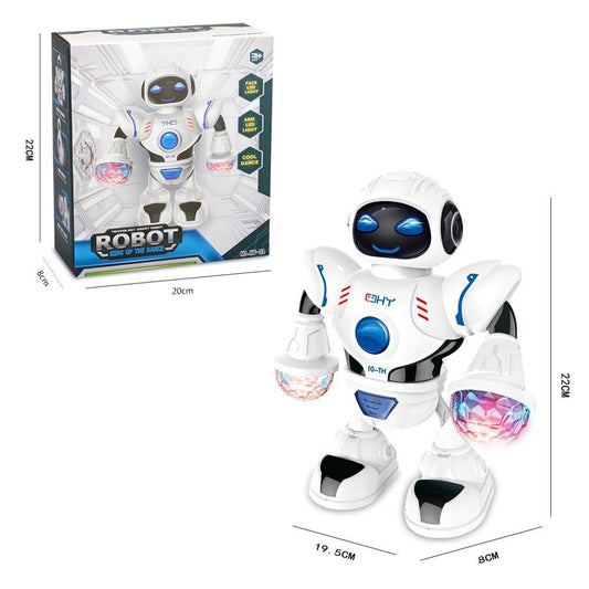 Electric Hyun Dancing Robot Toy – Musical Robot with LED Lights & Interactive Dance Moves