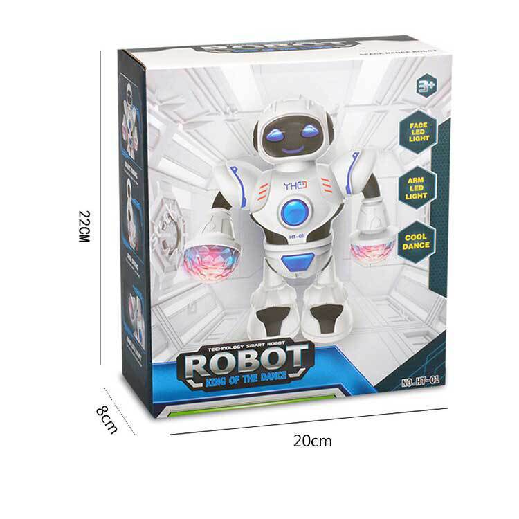 Electric Hyun Dancing Robot Toy – Musical Robot with LED Lights & Interactive Dance Moves