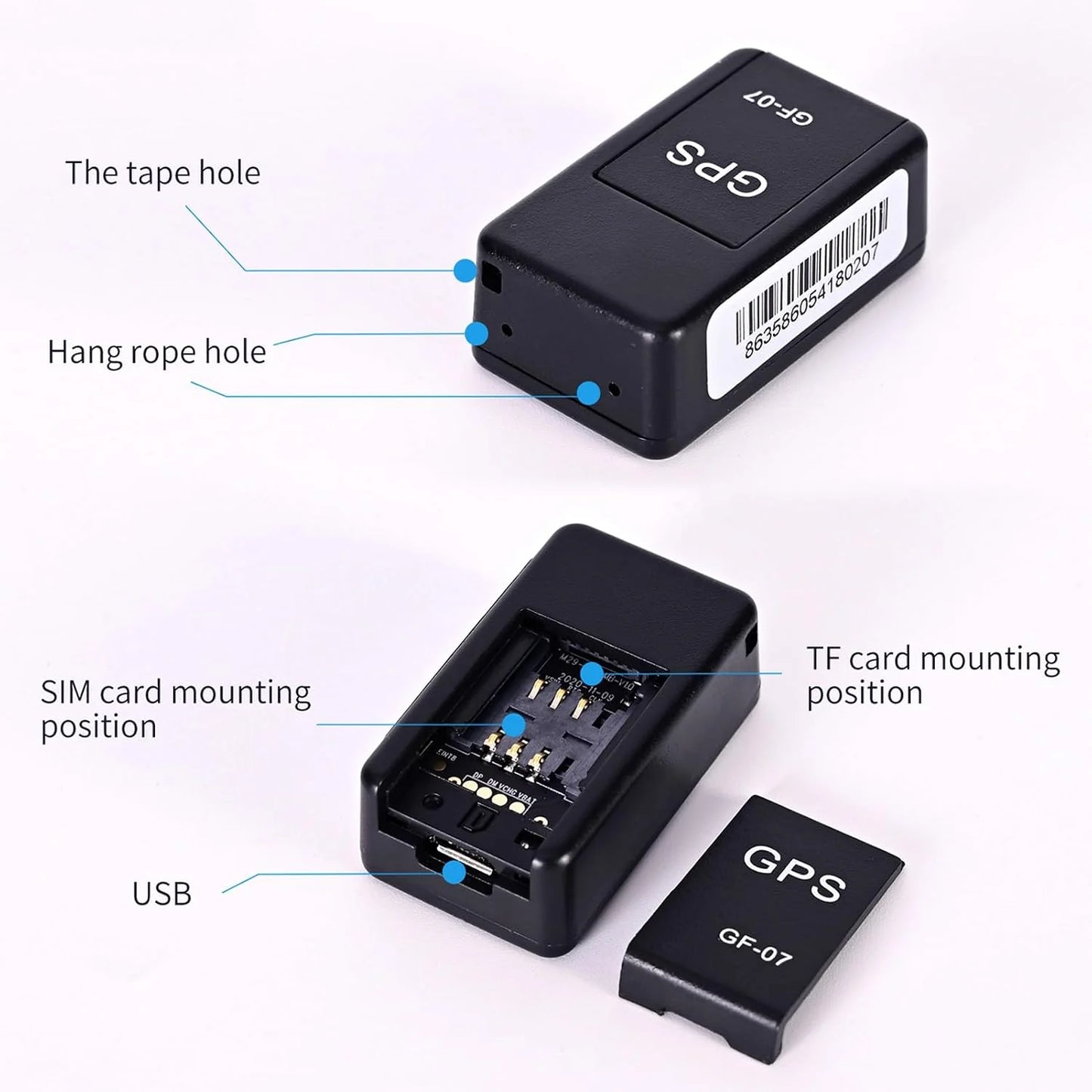 Mini GPS Tracker  Monitor and Track
