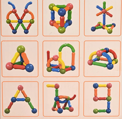 Kids Intelligent Magnetic Construction Set