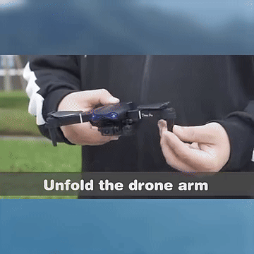 E99 Foldable Drone Camera – 720P HD WiFi Quadcopter with Altitude Hold, 360° Flip & One-Key Takeoff