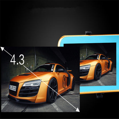 4.2" Rearview Mirror Driving Recorder – 1080P HD Dash Camera with 140° Wide-Angle Lens & TF Card Support
