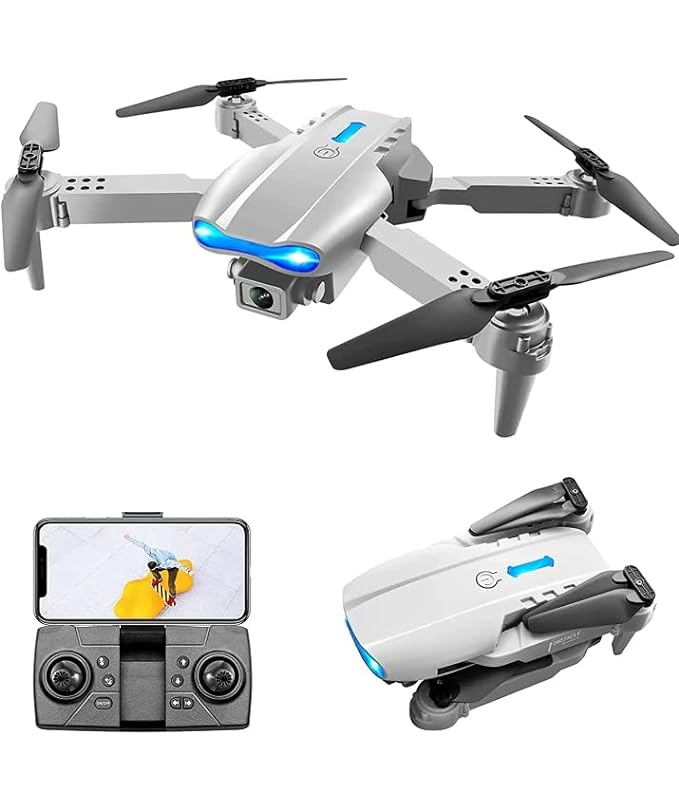 E99 Foldable Drone Camera – 720P HD WiFi Quadcopter with Altitude Hold, 360° Flip & One-Key Takeoff