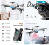 E99 Foldable Drone Camera – 720P HD WiFi Quadcopter with Altitude Hold, 360° Flip & One-Key Takeoff