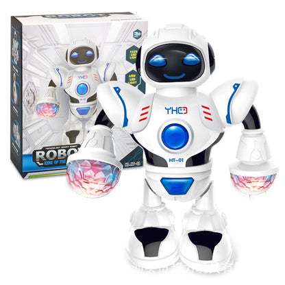 Electric Hyun Dancing Robot Toy – Musical Robot with LED Lights & Interactive Dance Moves