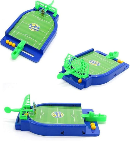 LORDEX Football Flick Game – Mini Tabletop Soccer Game with Launcher, Goalkeeper & Football for Kids