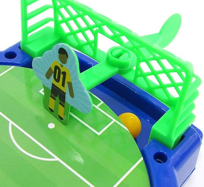 LORDEX Football Flick Game – Mini Tabletop Soccer Game with Launcher, Goalkeeper & Football for Kids